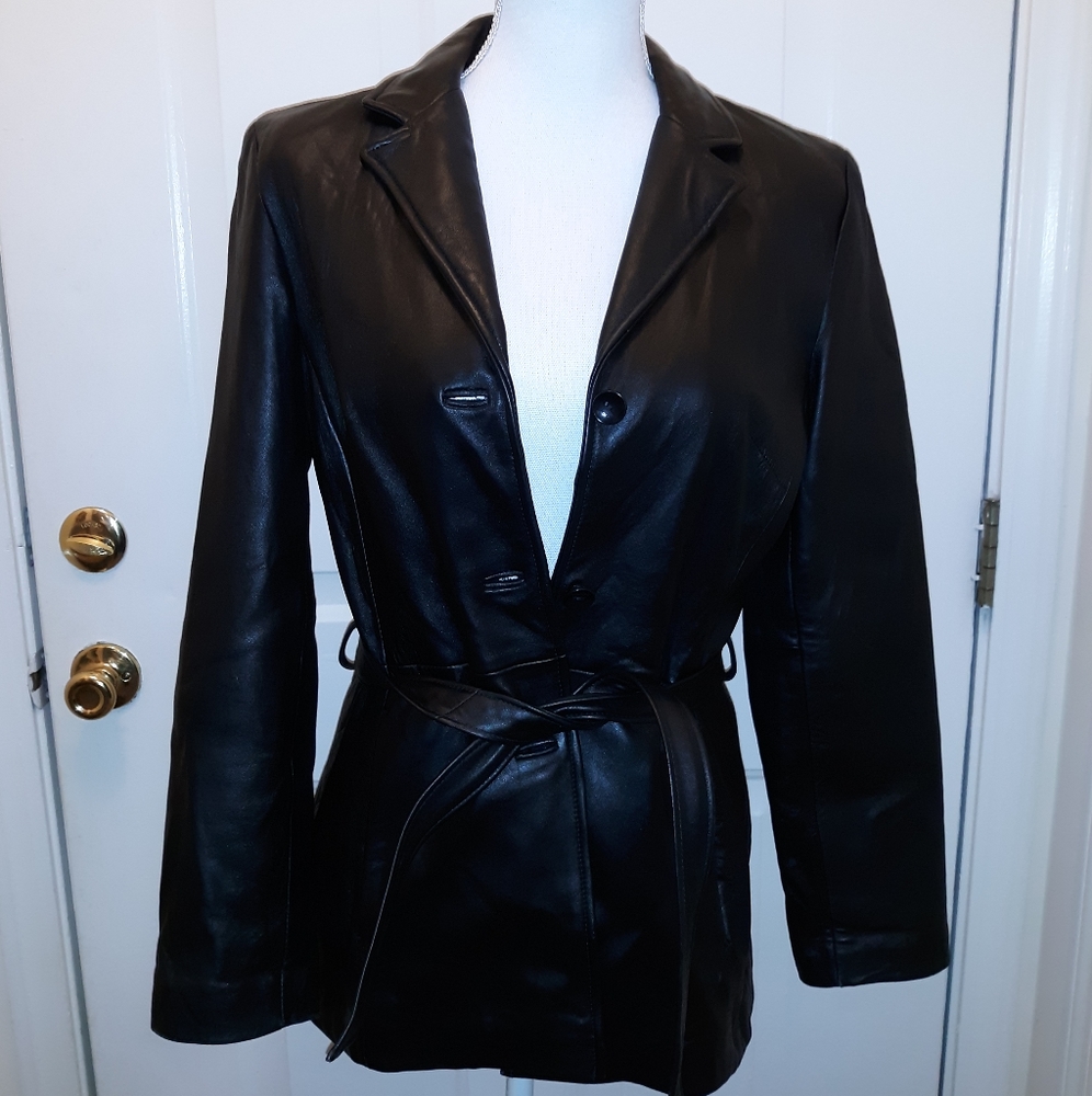Kenneth Cole Reaction Leather Jacket